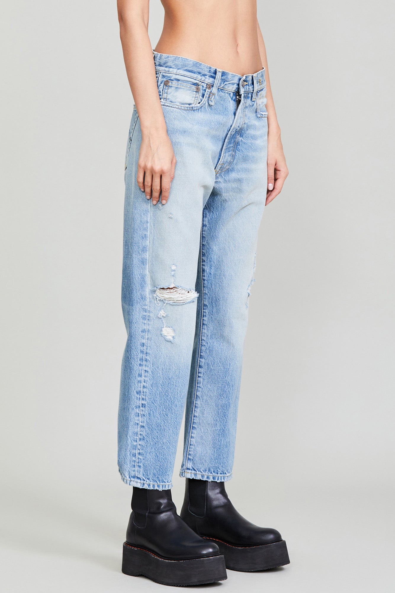 BOYFRIEND JEAN - EASTON BLUE
