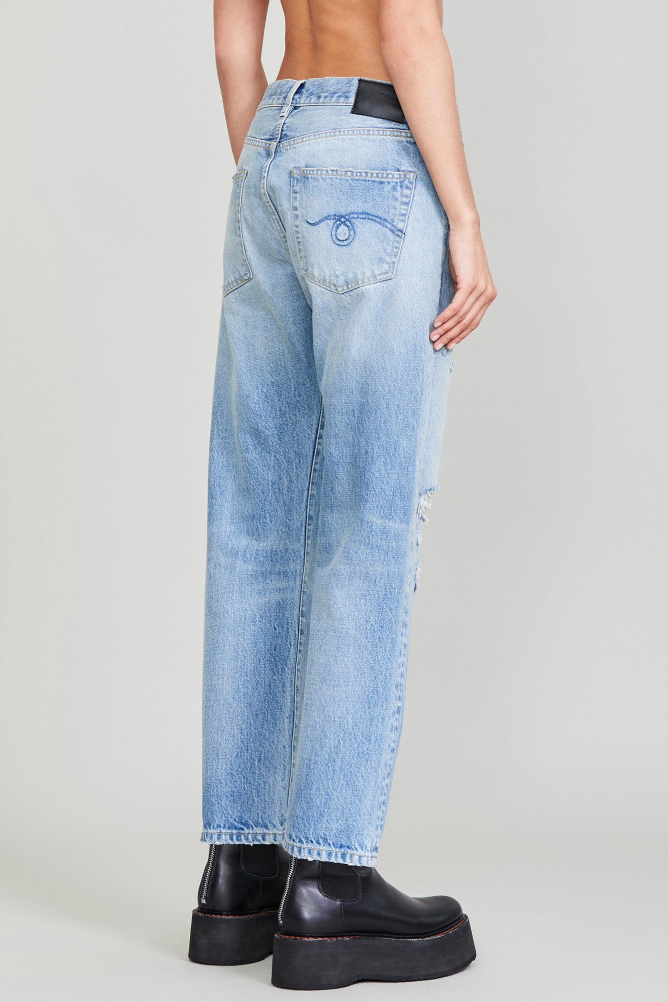 BOYFRIEND JEAN - EASTON BLUE