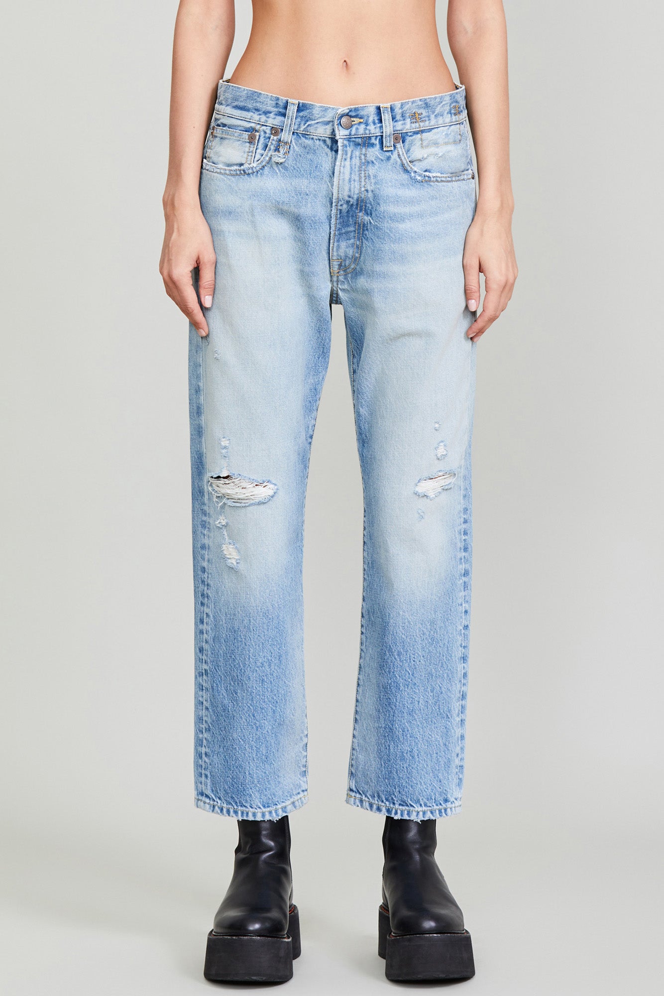 BOYFRIEND JEAN - EASTON BLUE
