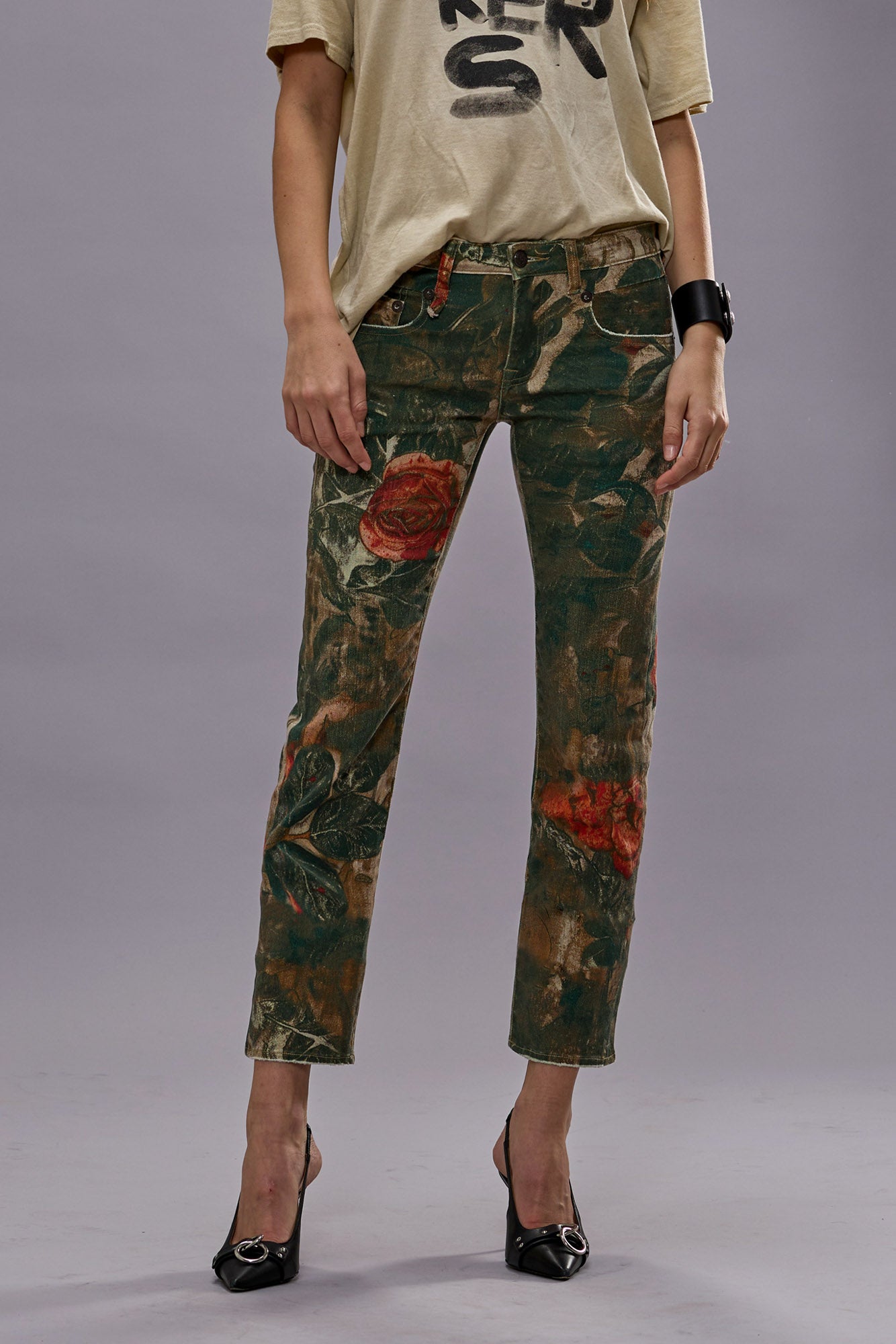 BOY STRAIGHT - PRINTED CAMO ROSE