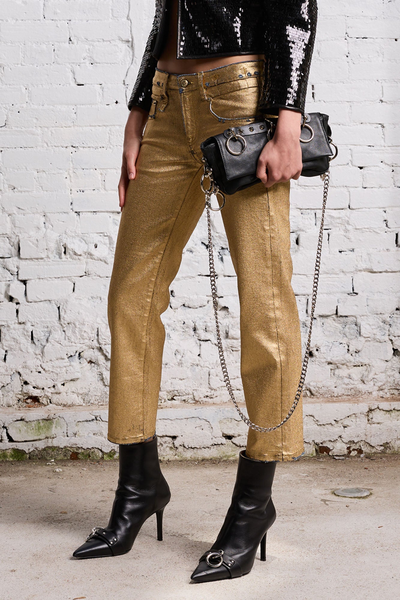 BOY STRAIGHT - GILDED INDIGO STRETCH