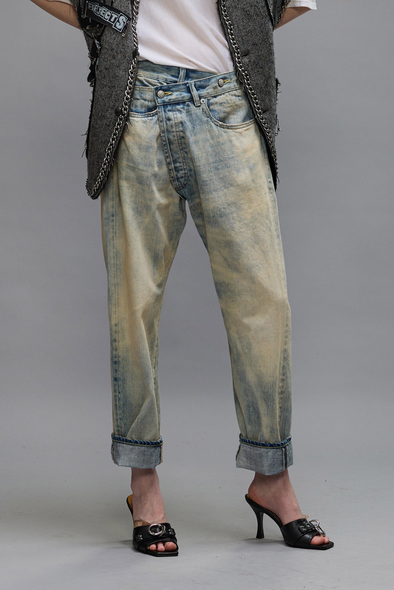 CROSSOVER JEAN - VINTAGE ASH BLUE
