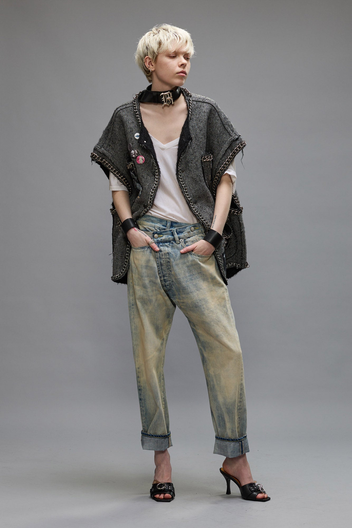 CROSSOVER JEAN - VINTAGE ASH BLUE