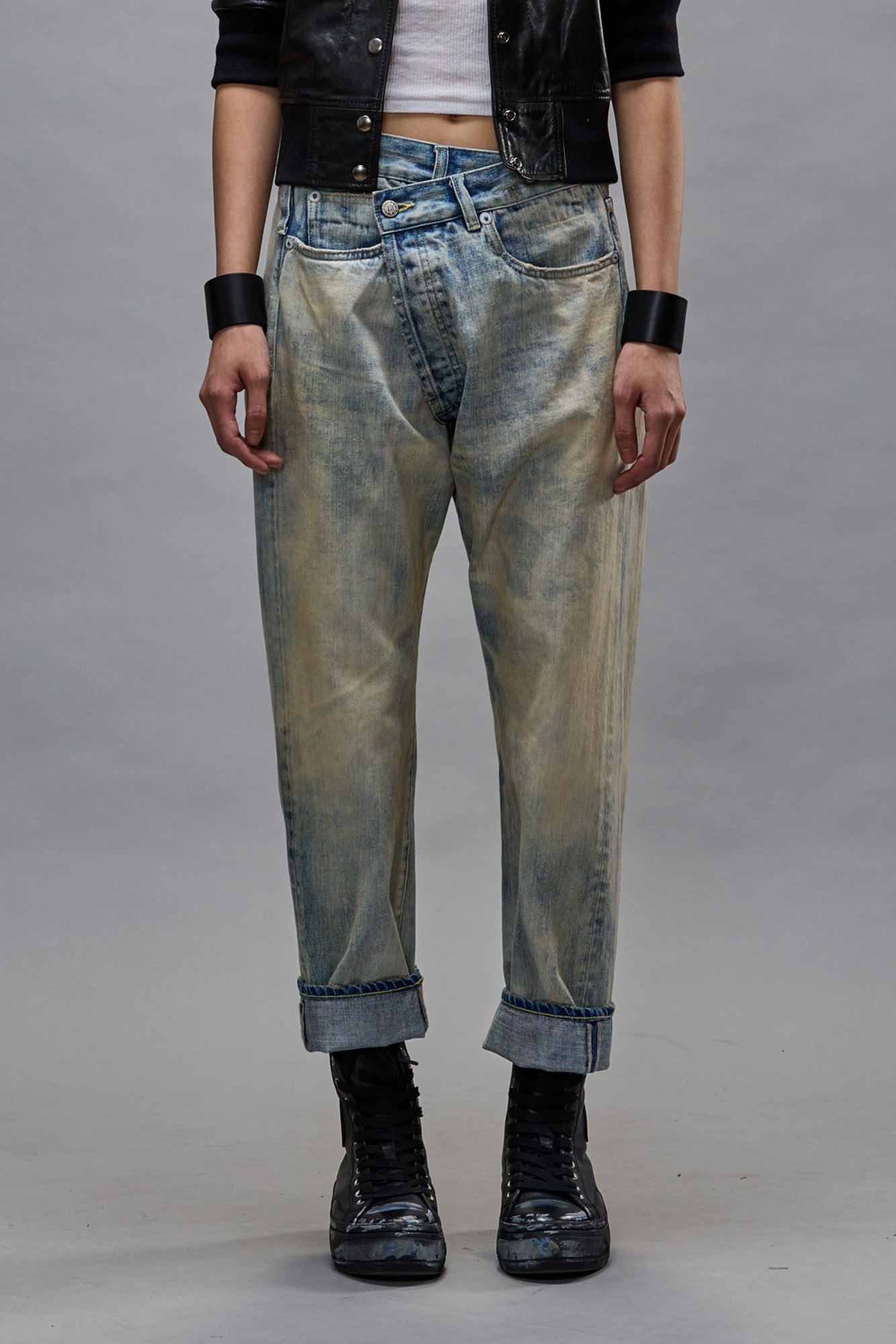 CROSSOVER JEAN - VINTAGE ASH BLUE