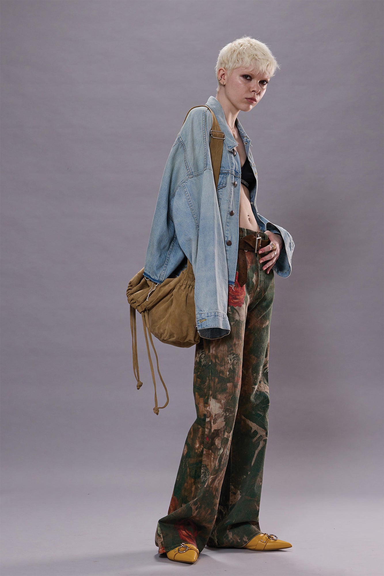 JANE JEAN - PRINTED CAMO ROSE