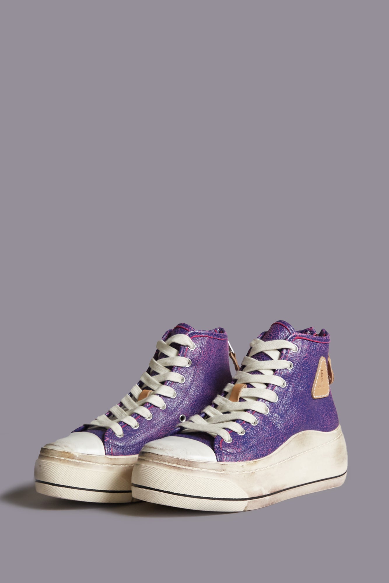 KURT HIGH TOP SNEAKER - PURPLE/PINK