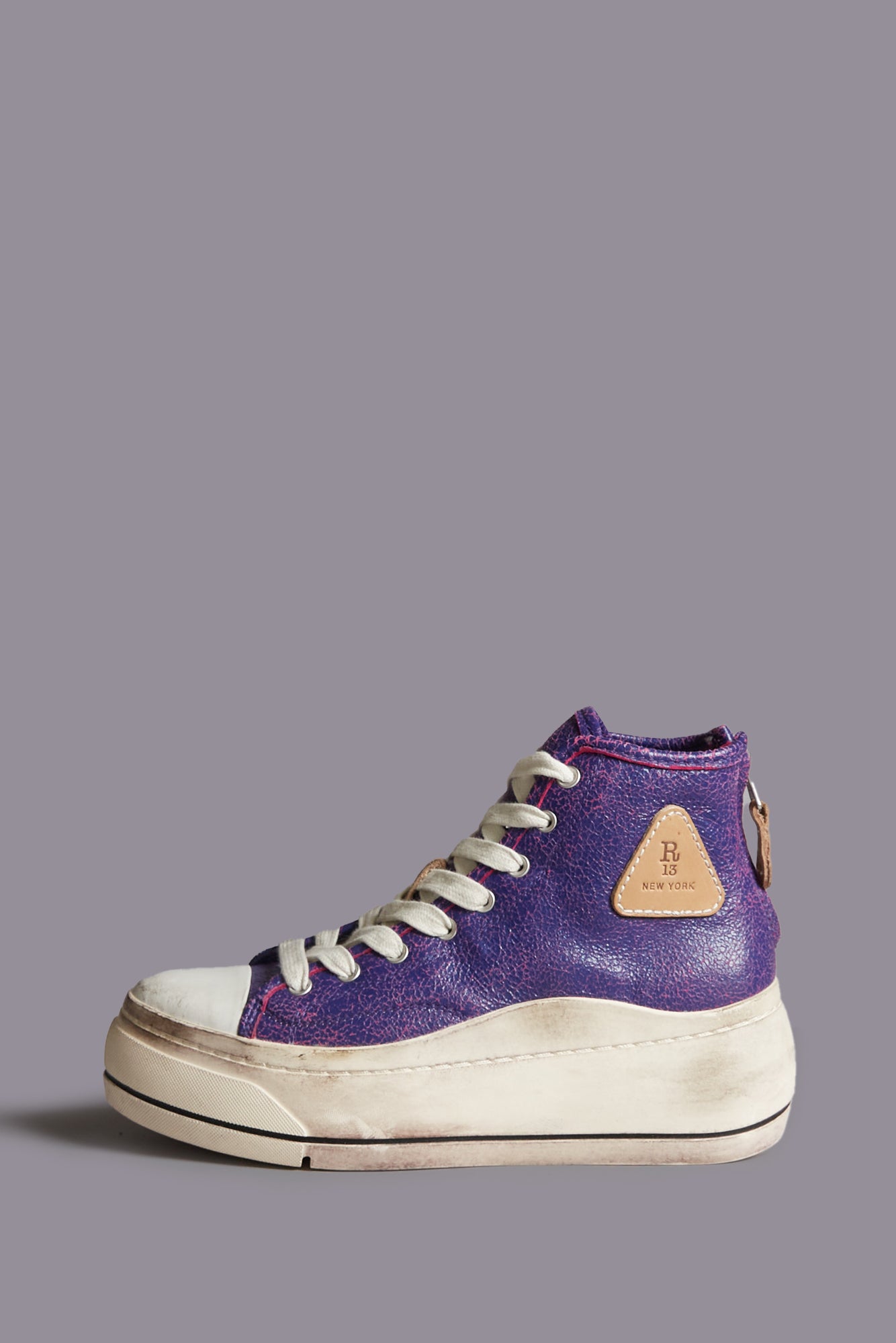 KURT HIGH TOP SNEAKER - PURPLE/PINK