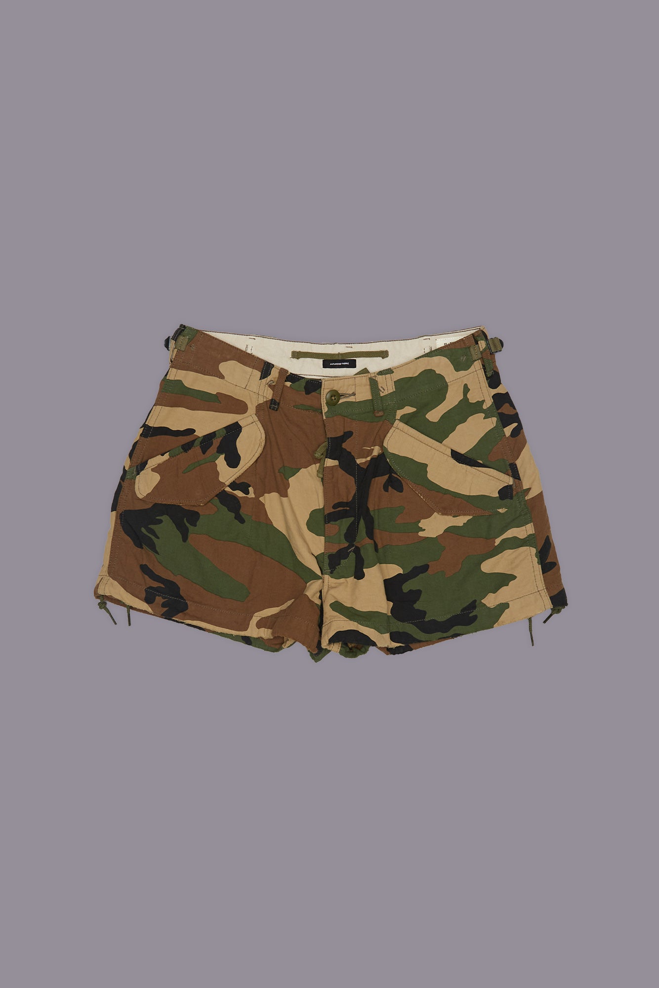 MARIANNE CARGO SHORT - DOUBLE WEAVE CAMO
