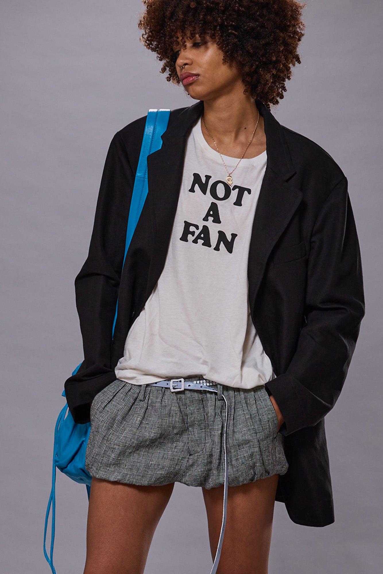 NOT A FAN BOY T - ECRU