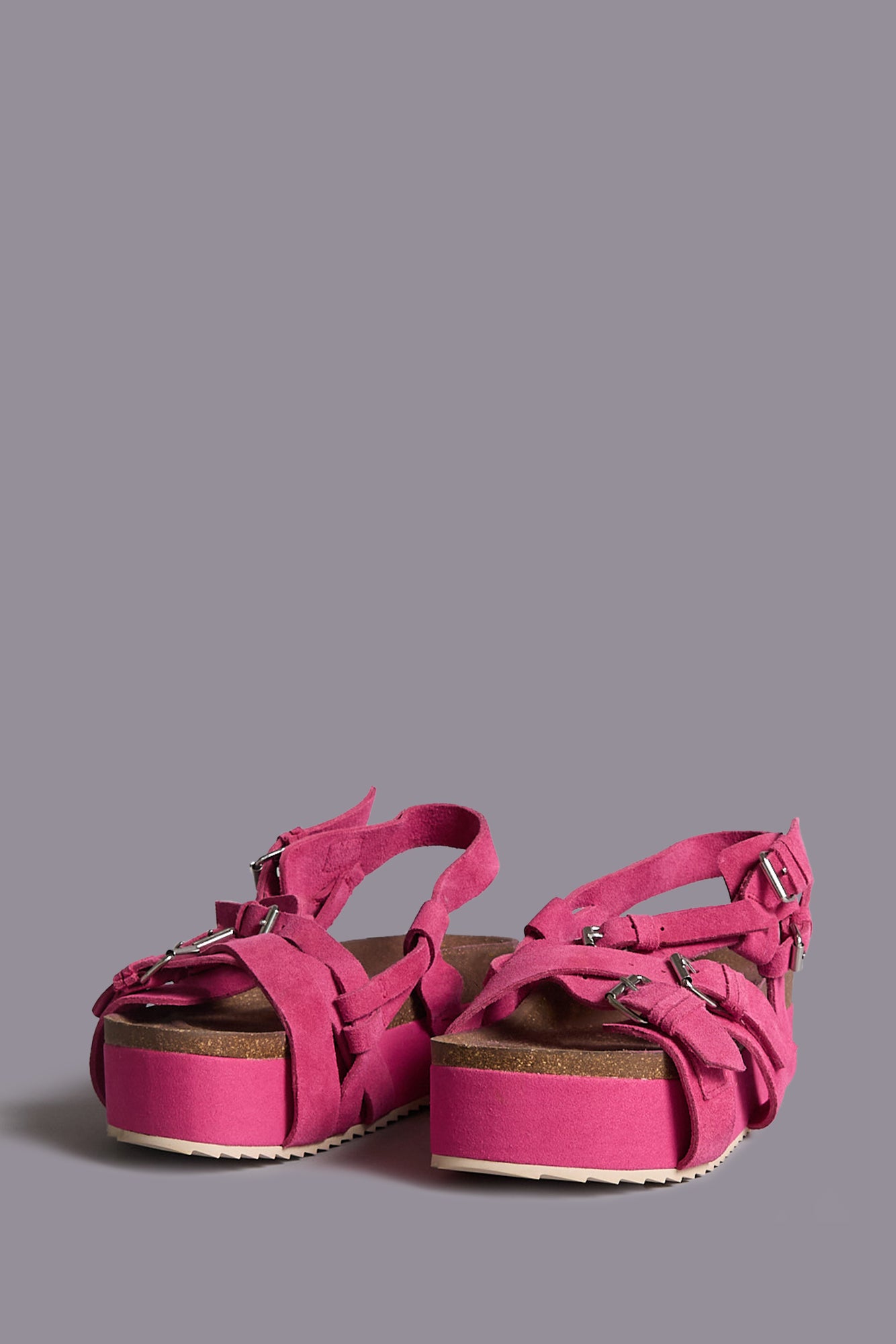 PLATFORM SANDAL - PINK