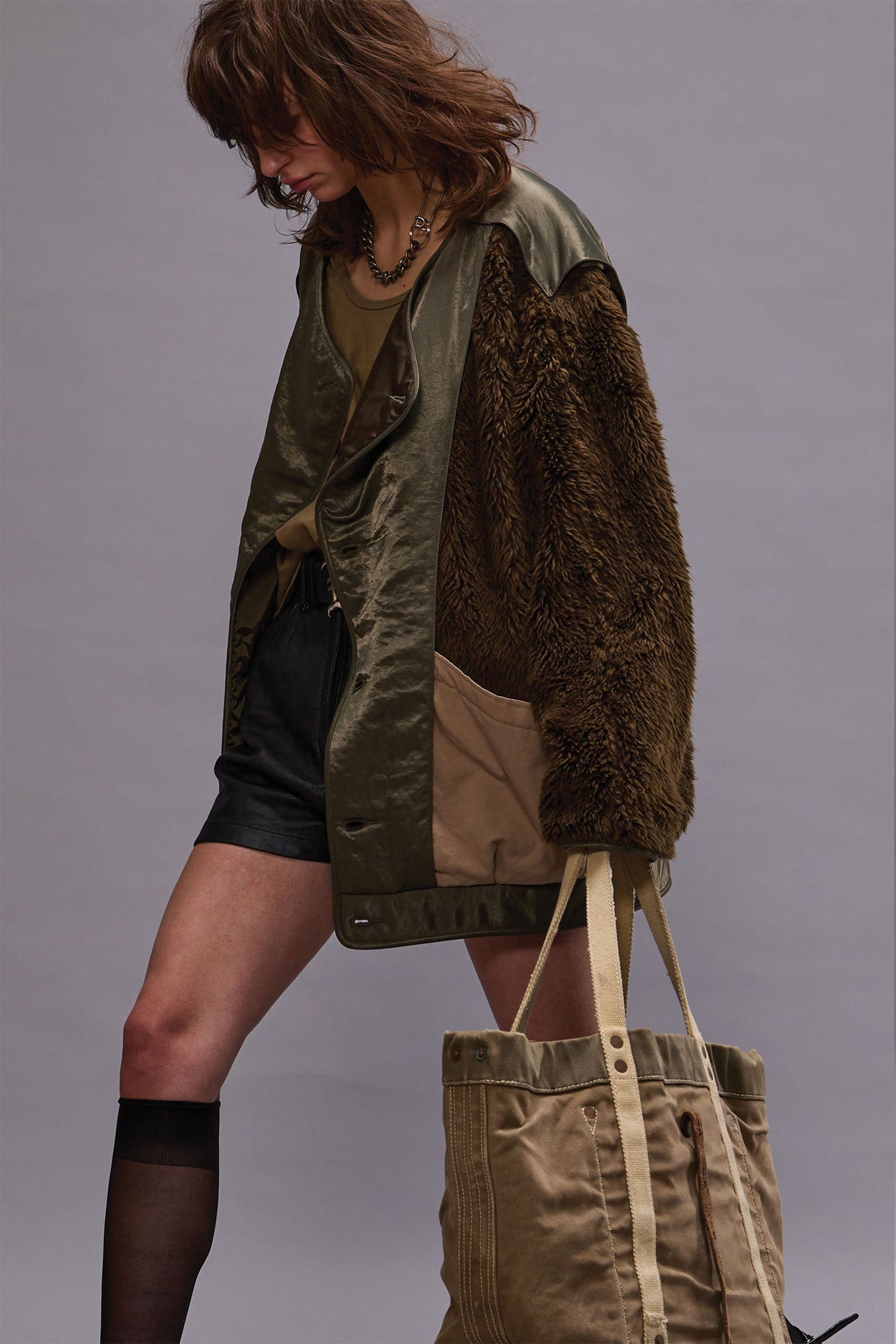 COCOON LINER - OLIVE/KHAKI