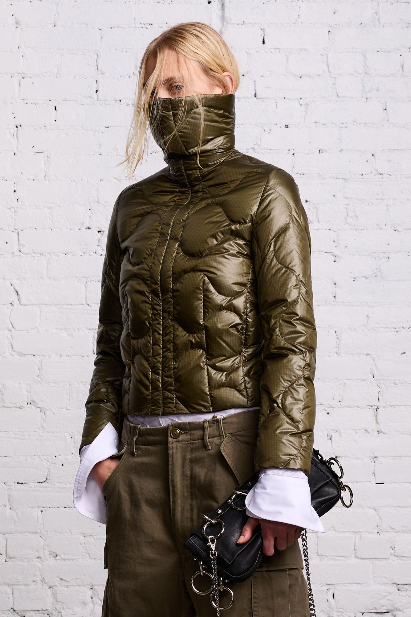 RIPSTOP DOWN LINER - OLIVE