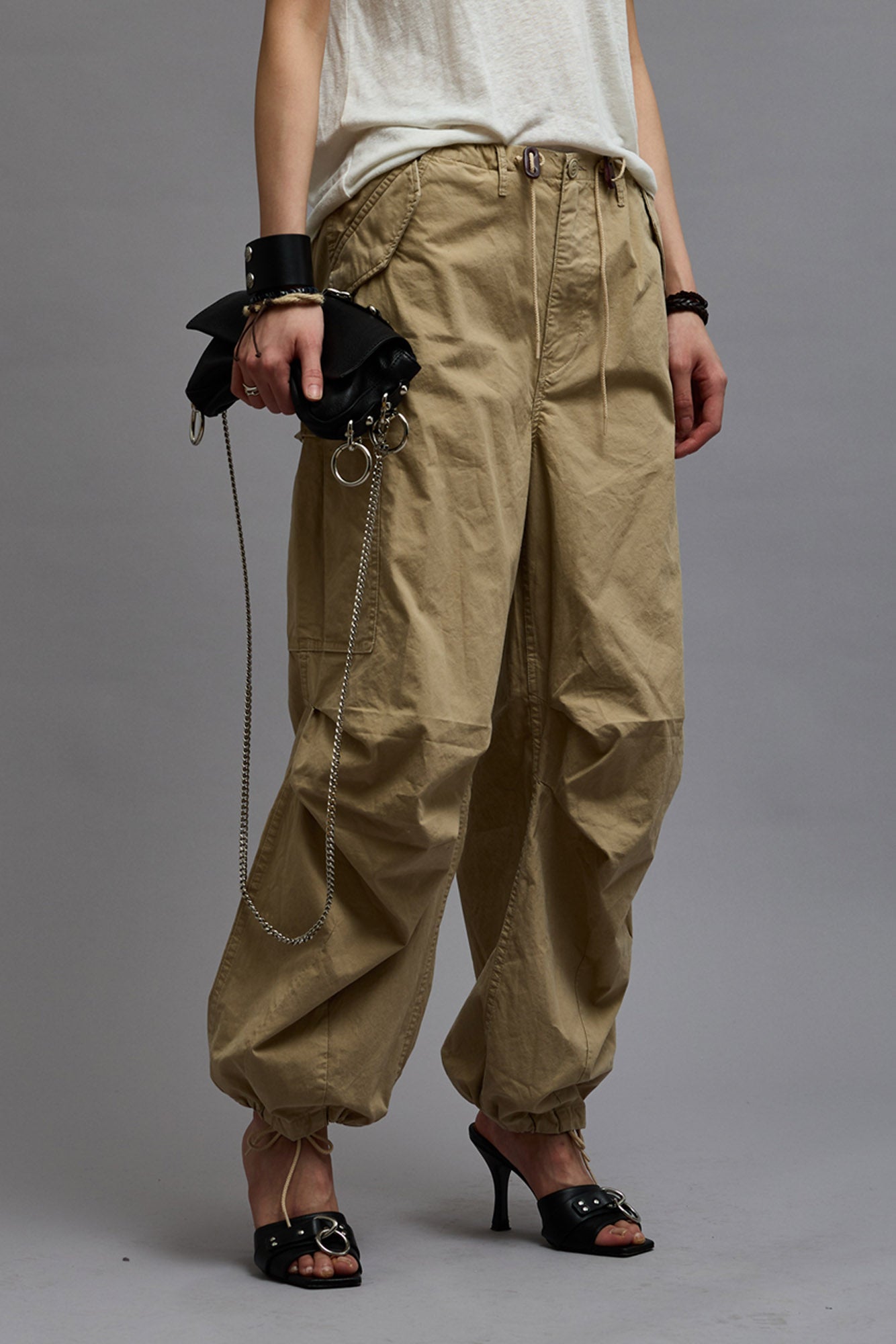 BALLOON ARMY PANT - KHAKI