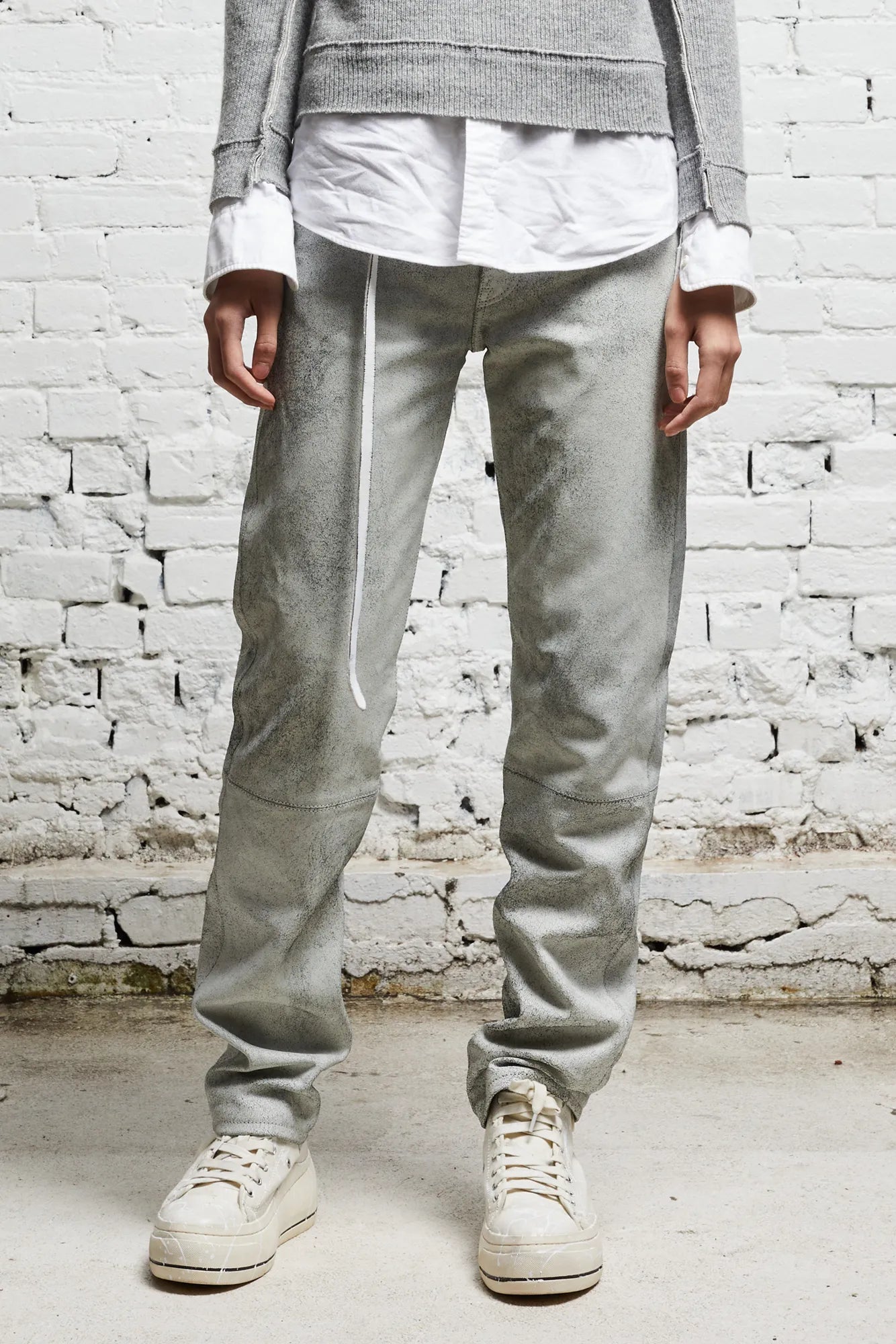 AXL SLIM - CRACKLE WHITE