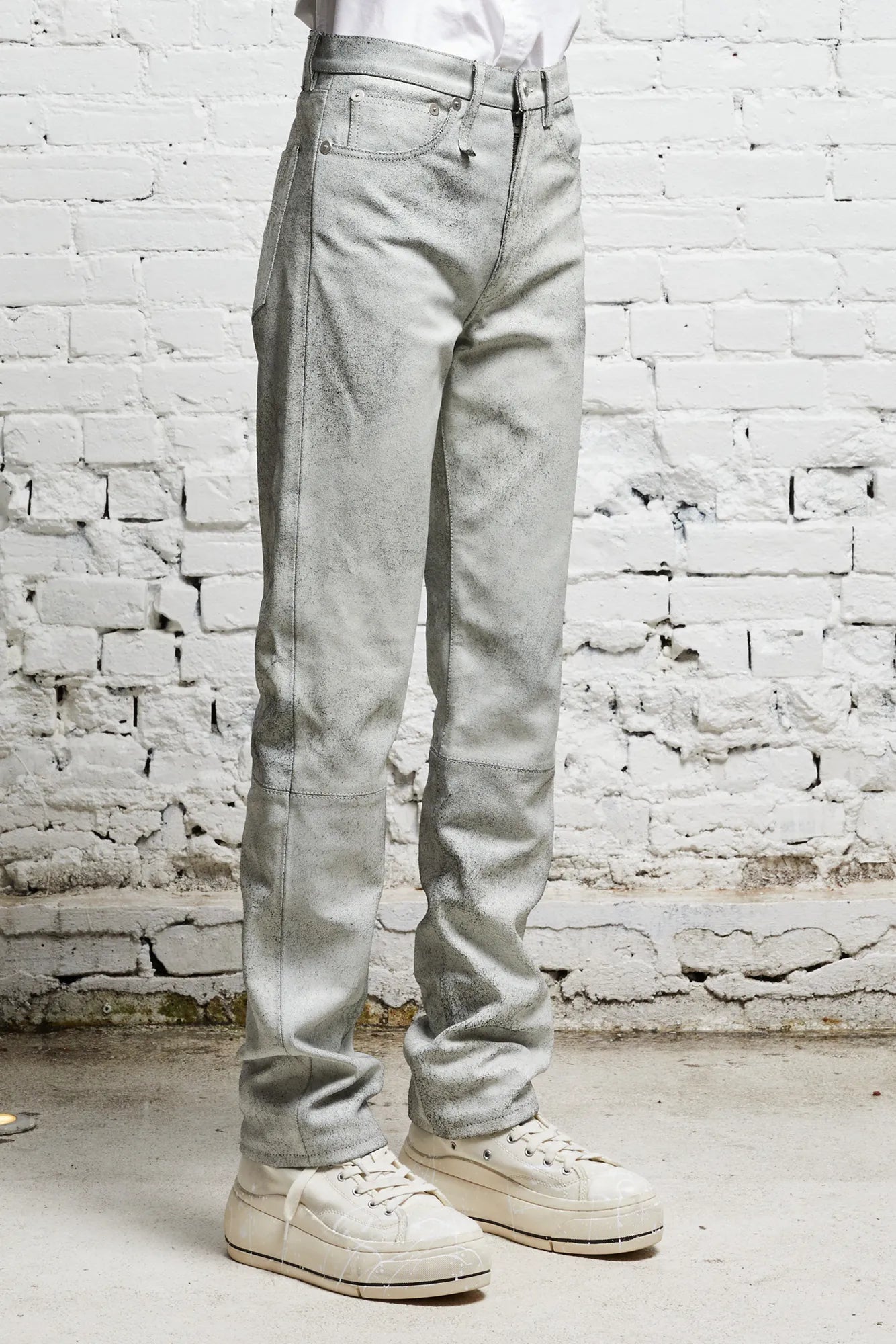 AXL SLIM - CRACKLE WHITE