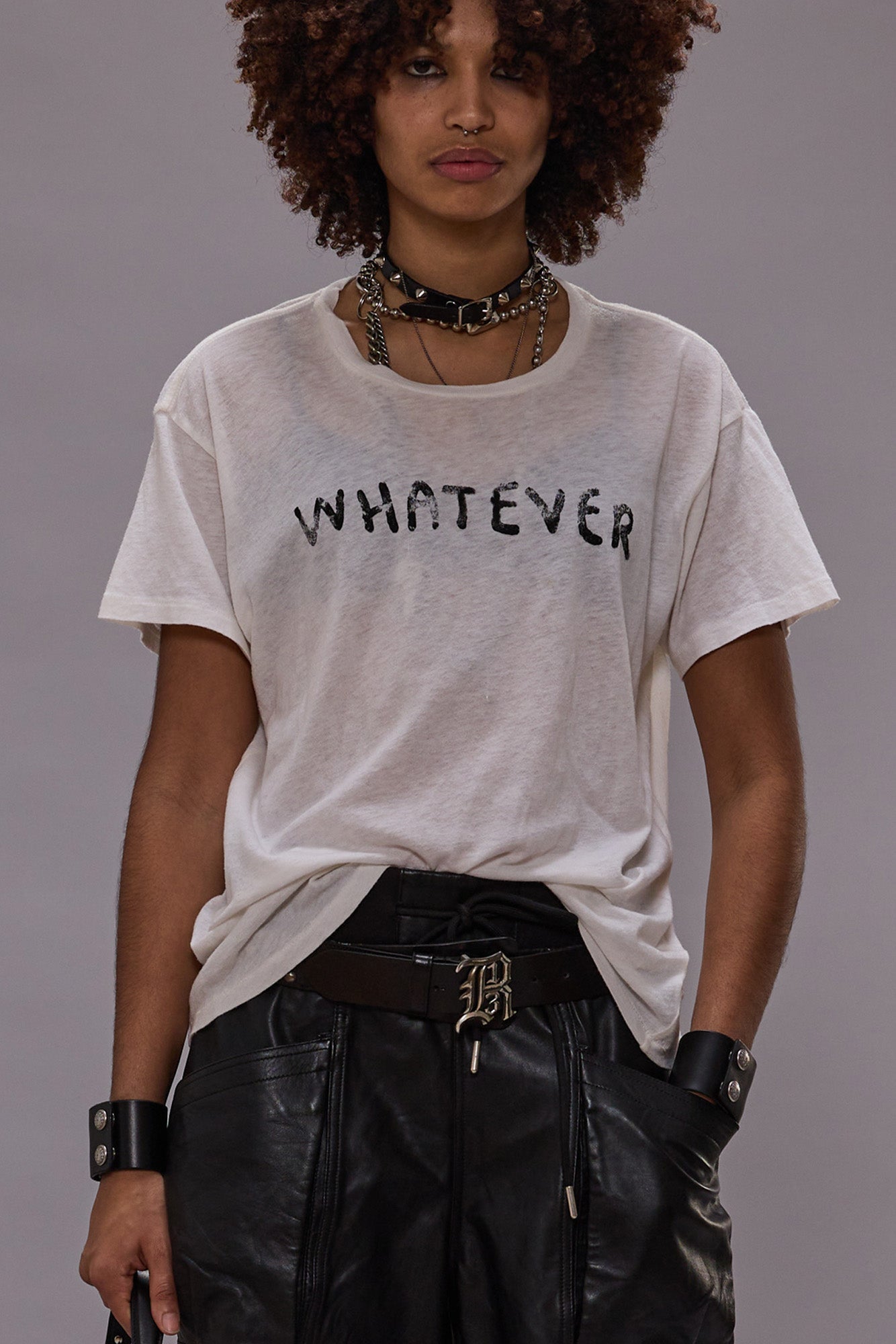 WHATEVER BOY T - ECRU