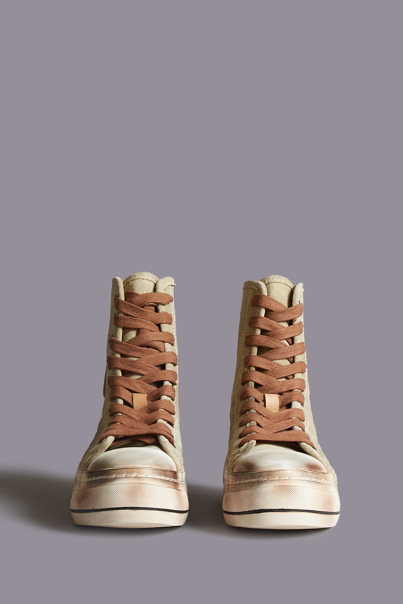 TALL KURT - WASHED KHAKI SUEDE