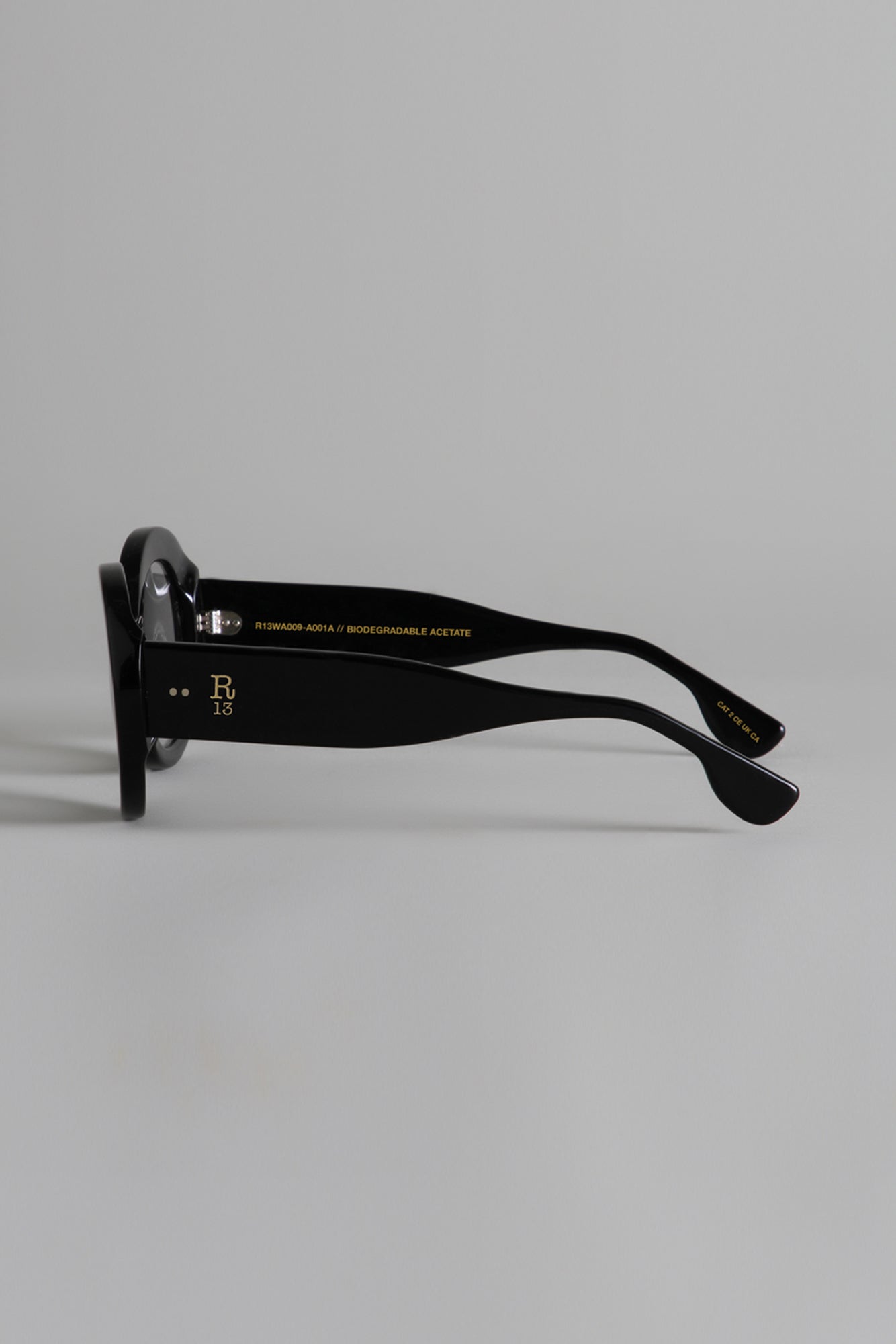 R13 SUNGLASSES - BLACK AND GREY