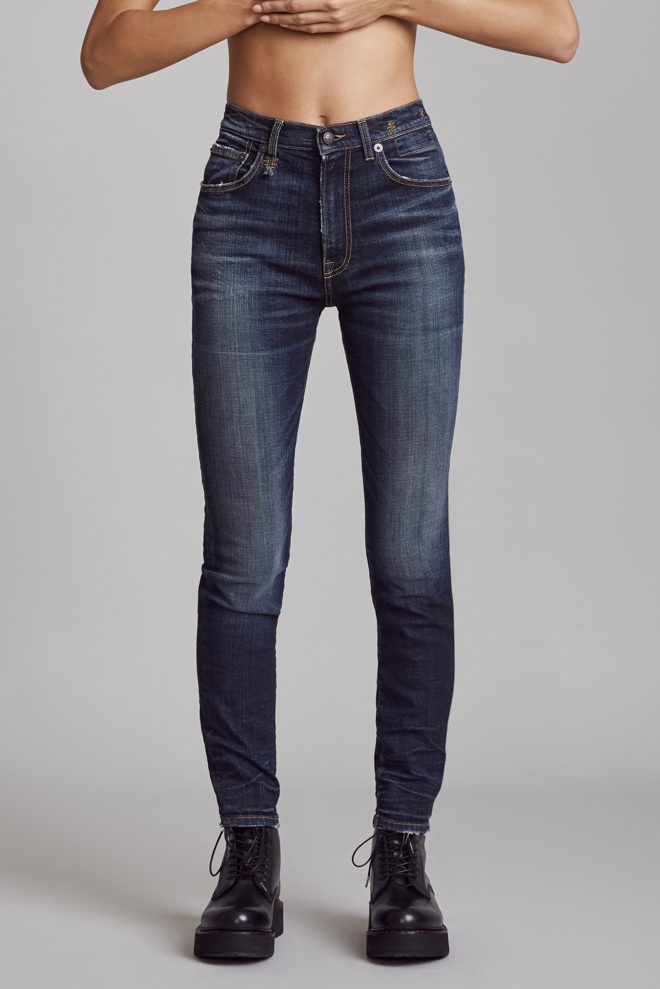 HIGH RISE SKINNY - HOWELL INDIGO