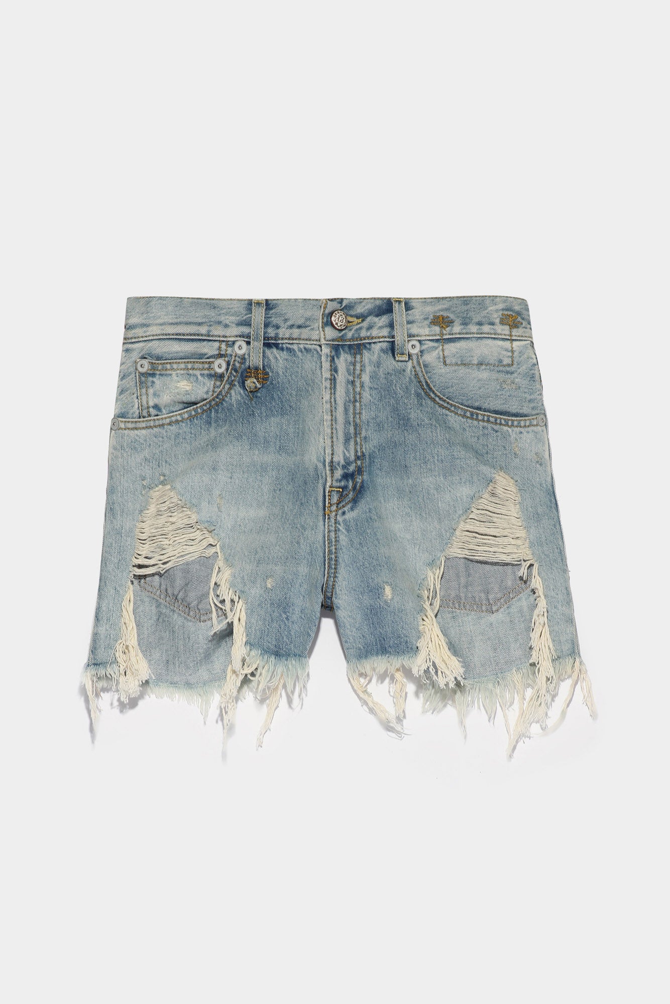 SHREDDED SLOUCH SHORT - TILLY