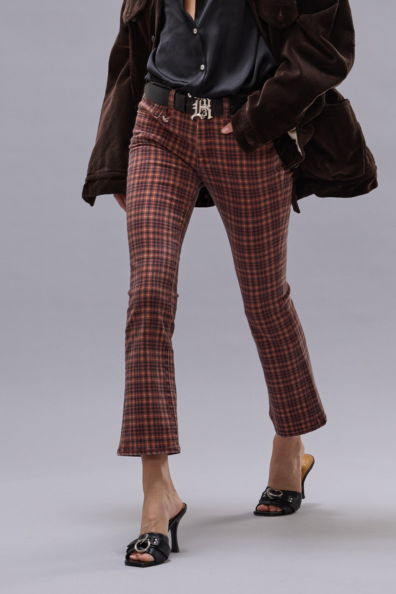 KICK FIT - PRINTED AUBURN PLAID