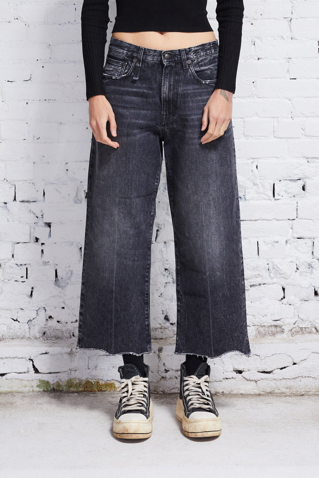 ANKLED D'ARCY JEAN - EVERIT BLACK