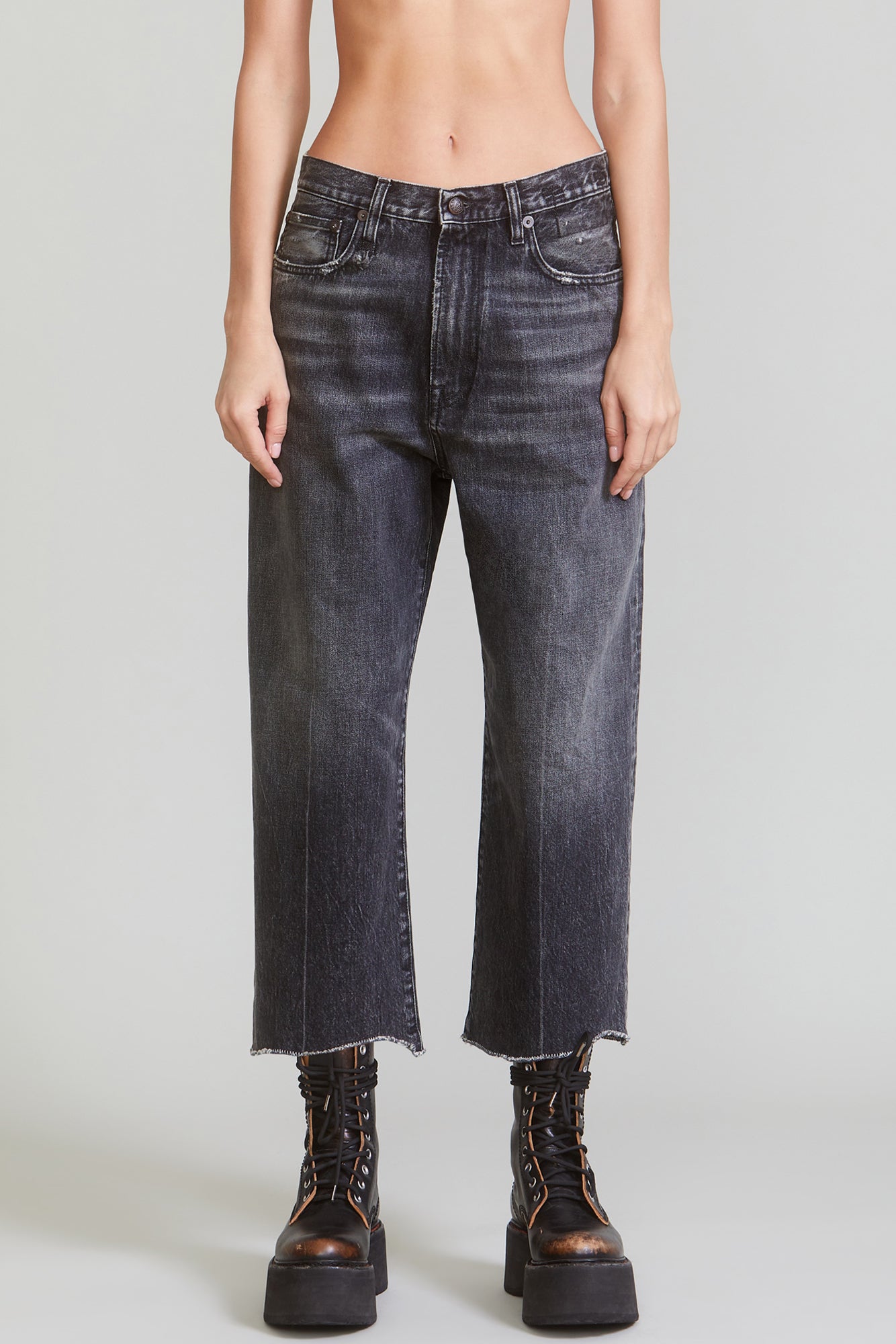 ANKLED D'ARCY JEAN - EVERIT BLACK