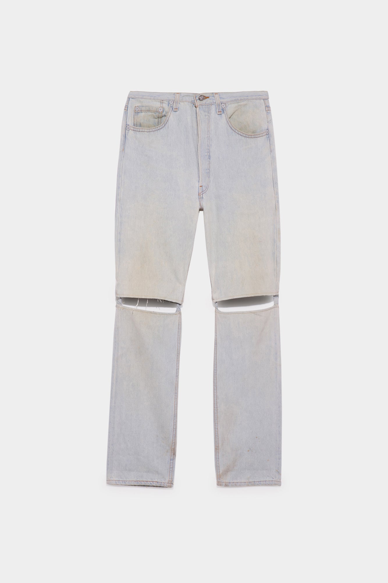 CONVERTIBLE STRAIGHT JEAN - DENNIS BLUE