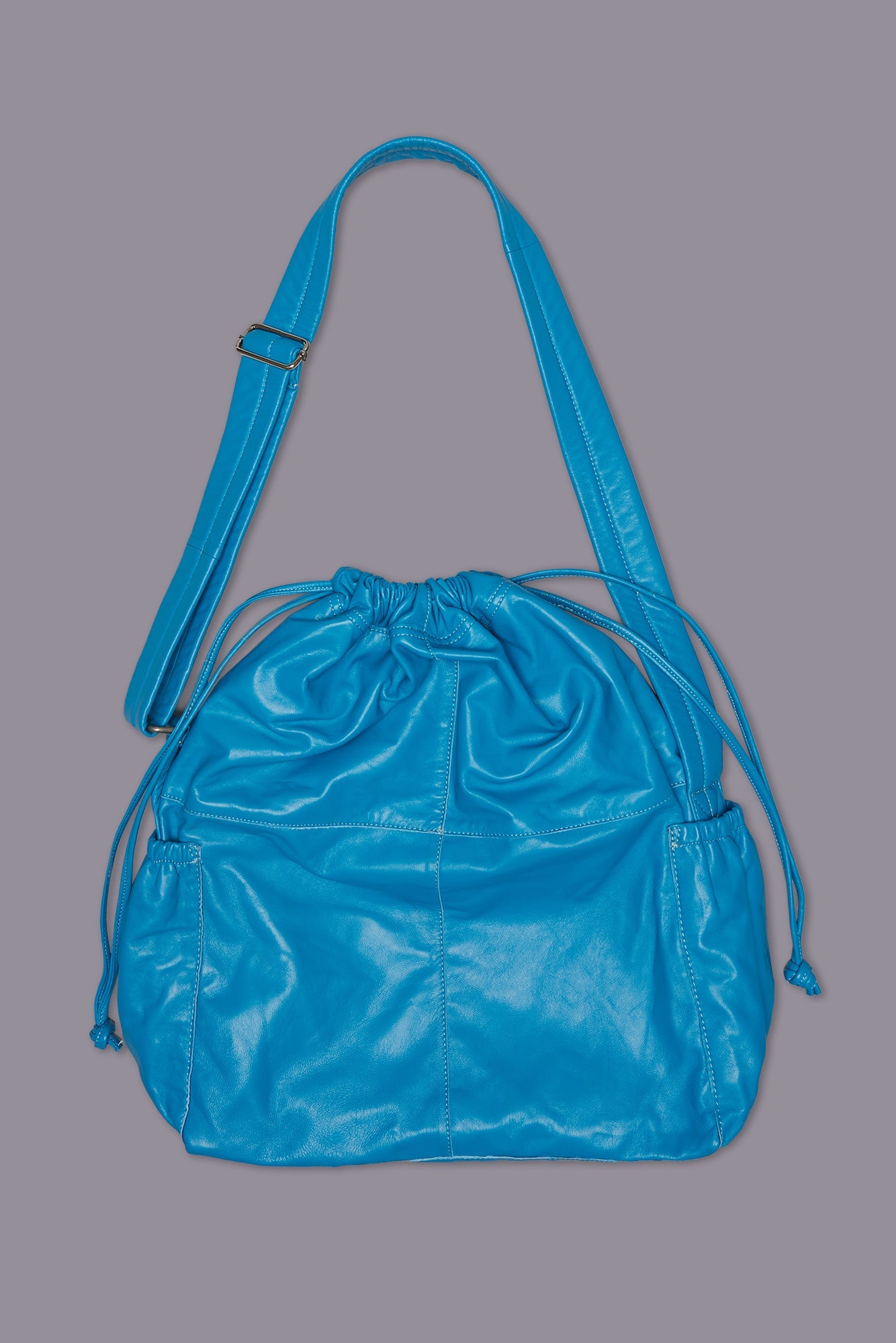 SOFT MESSENGER BAG - BLUE