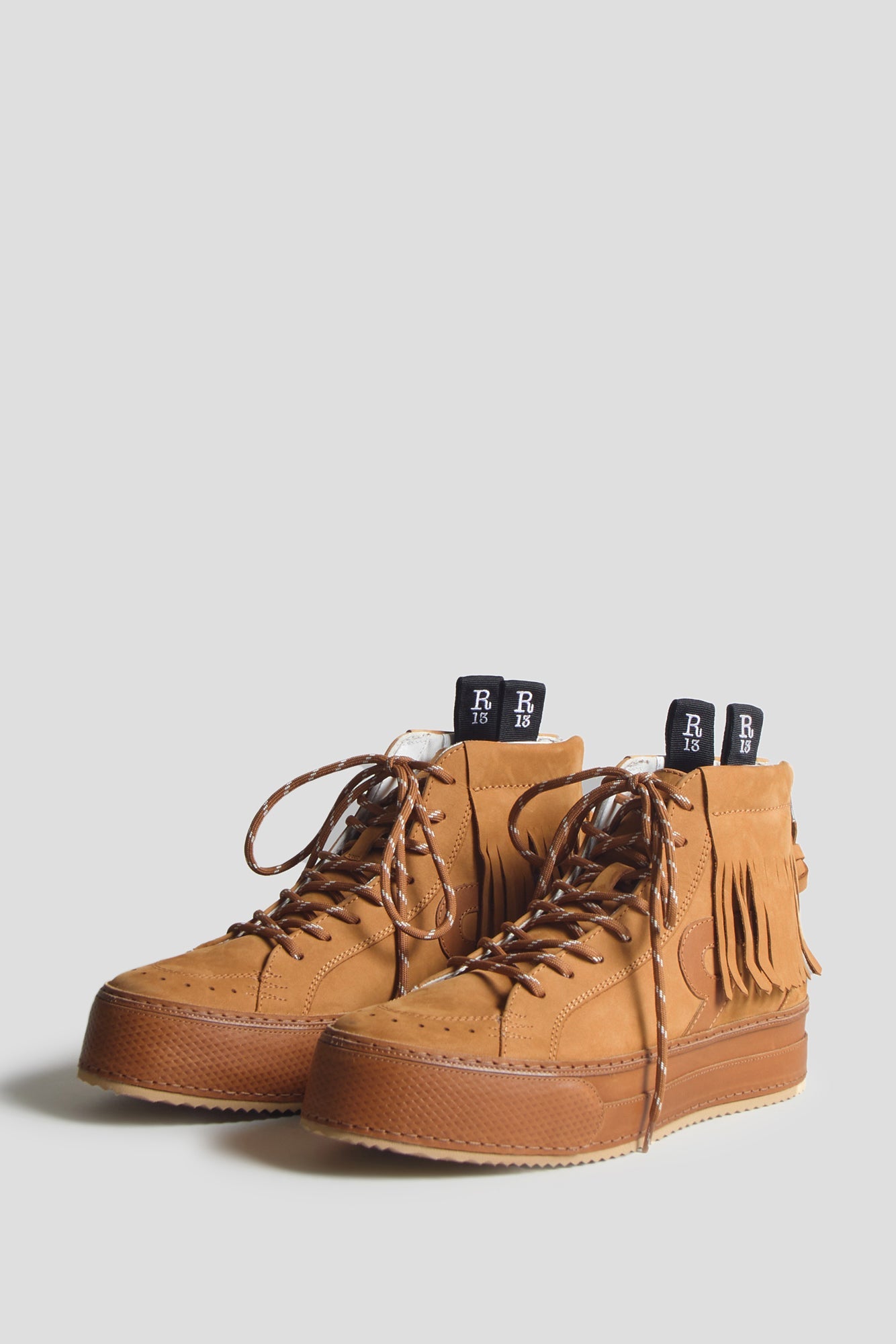 FRINGE ROGUE - TAN NUBUCK