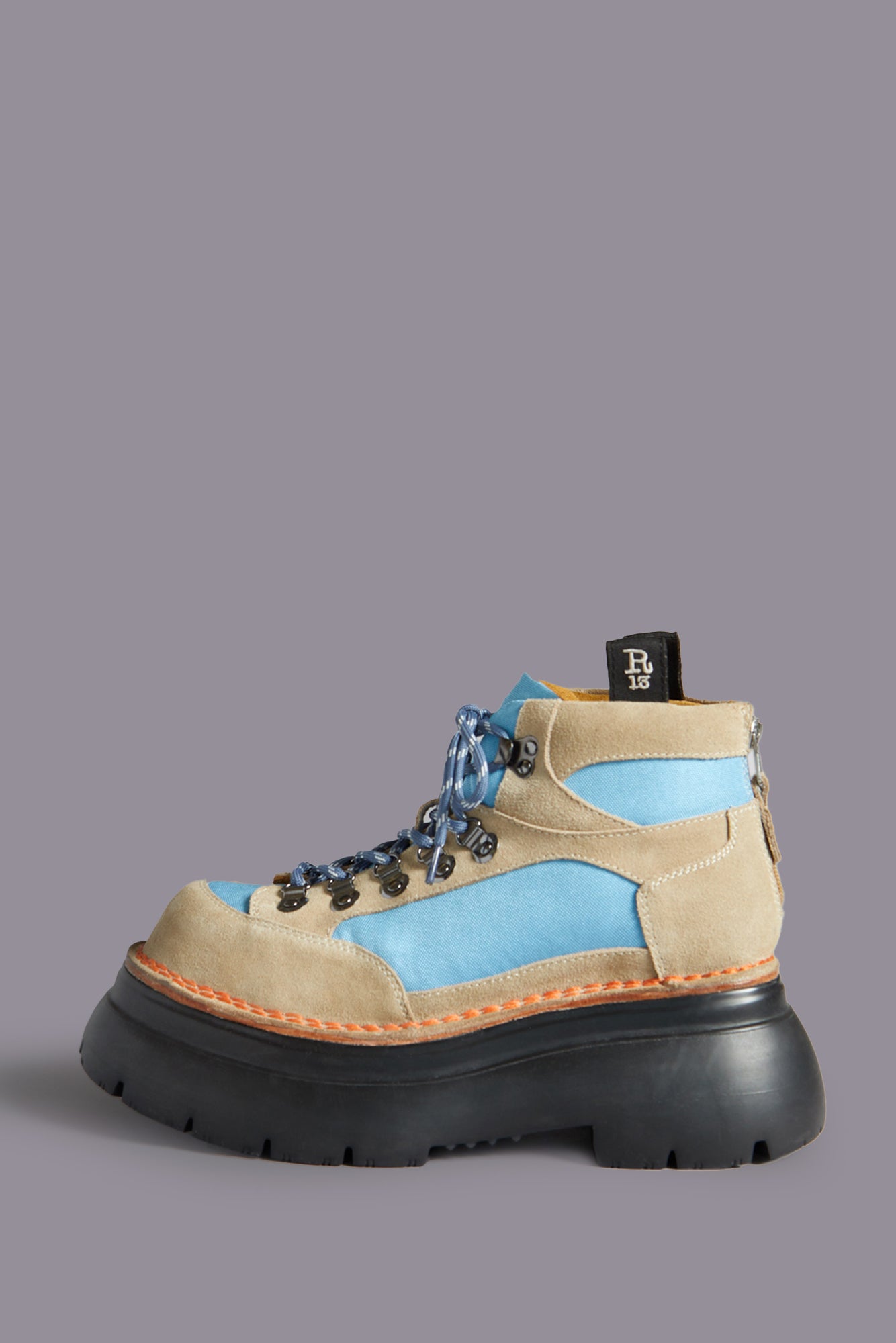 BULKY TRAILBLAZER - STONE AND BLUE